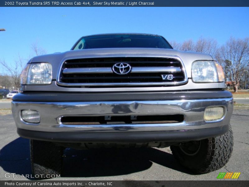 Silver Sky Metallic / Light Charcoal 2002 Toyota Tundra SR5 TRD Access Cab 4x4