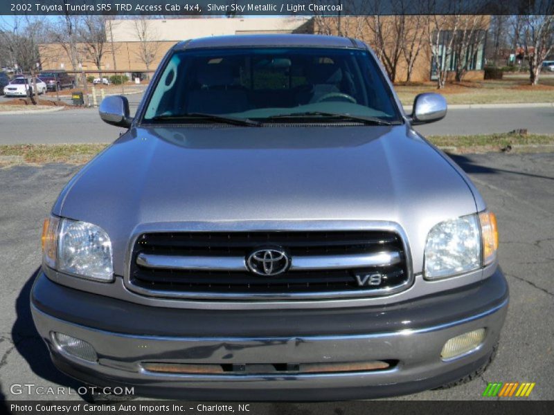Silver Sky Metallic / Light Charcoal 2002 Toyota Tundra SR5 TRD Access Cab 4x4