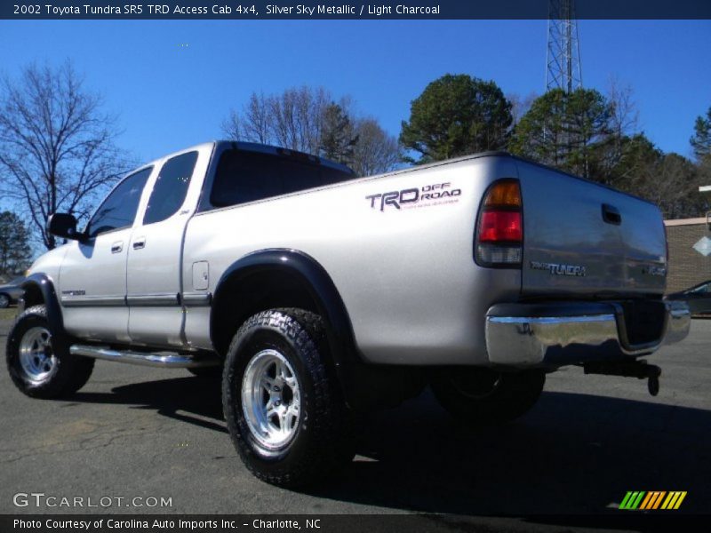 Silver Sky Metallic / Light Charcoal 2002 Toyota Tundra SR5 TRD Access Cab 4x4