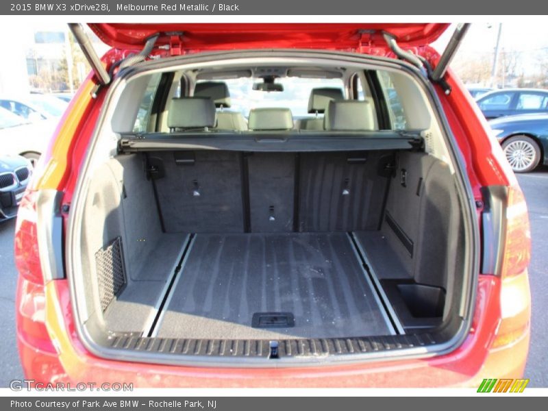 Melbourne Red Metallic / Black 2015 BMW X3 xDrive28i