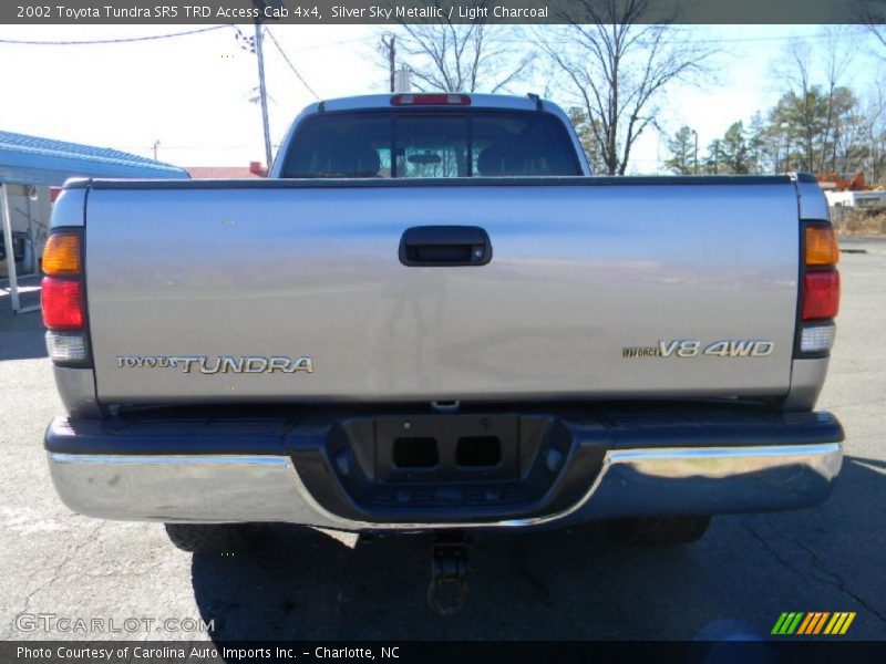 Silver Sky Metallic / Light Charcoal 2002 Toyota Tundra SR5 TRD Access Cab 4x4