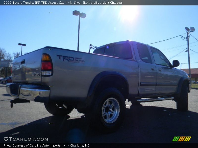 Silver Sky Metallic / Light Charcoal 2002 Toyota Tundra SR5 TRD Access Cab 4x4