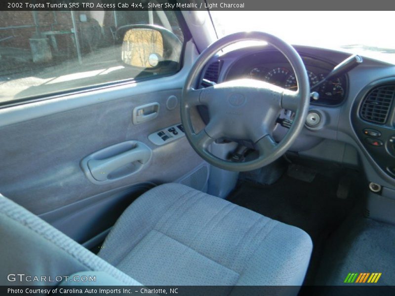 Silver Sky Metallic / Light Charcoal 2002 Toyota Tundra SR5 TRD Access Cab 4x4
