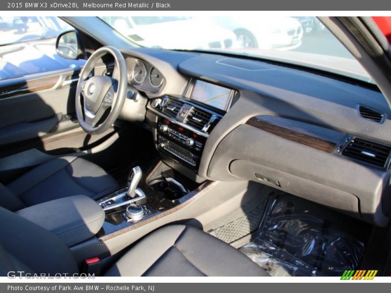 Melbourne Red Metallic / Black 2015 BMW X3 xDrive28i