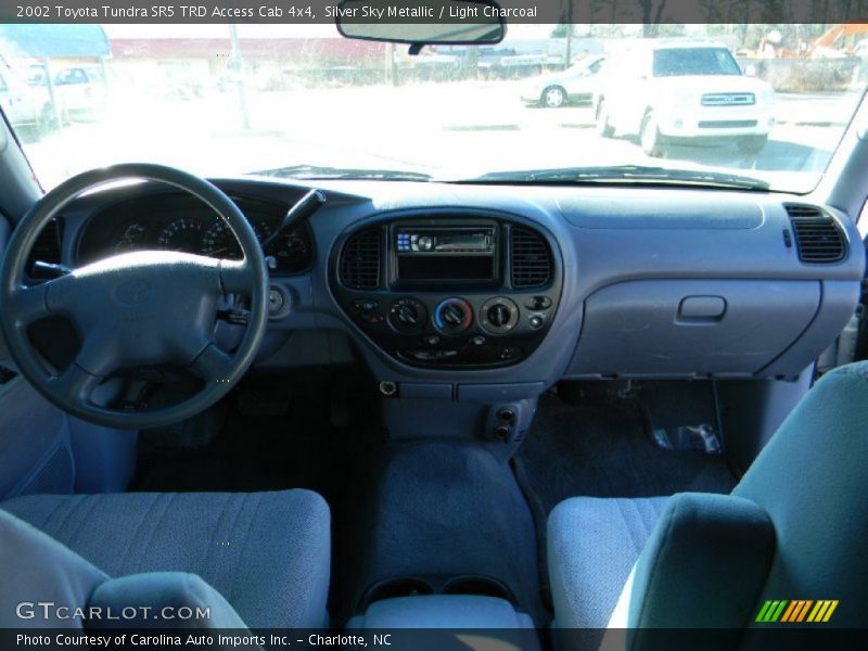 Silver Sky Metallic / Light Charcoal 2002 Toyota Tundra SR5 TRD Access Cab 4x4