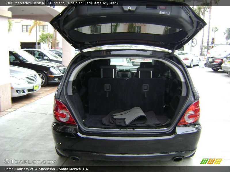 Obsidian Black Metallic / Black 2006 Mercedes-Benz R 350 4Matic