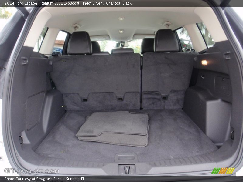 Ingot Silver / Charcoal Black 2014 Ford Escape Titanium 2.0L EcoBoost