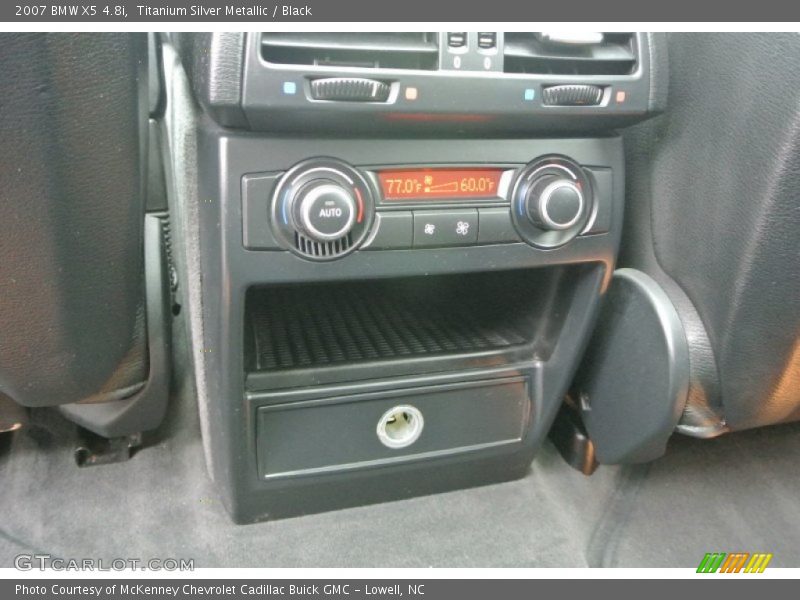 Titanium Silver Metallic / Black 2007 BMW X5 4.8i