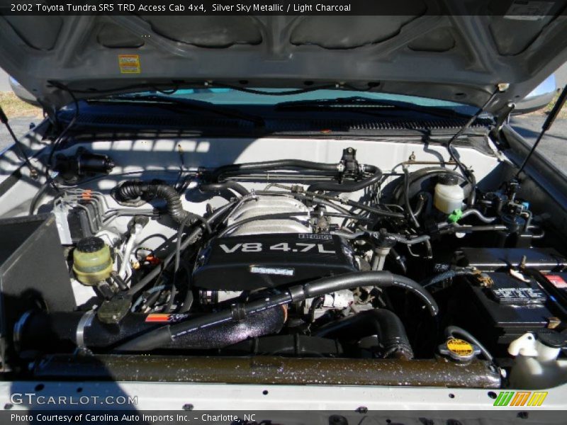 Silver Sky Metallic / Light Charcoal 2002 Toyota Tundra SR5 TRD Access Cab 4x4
