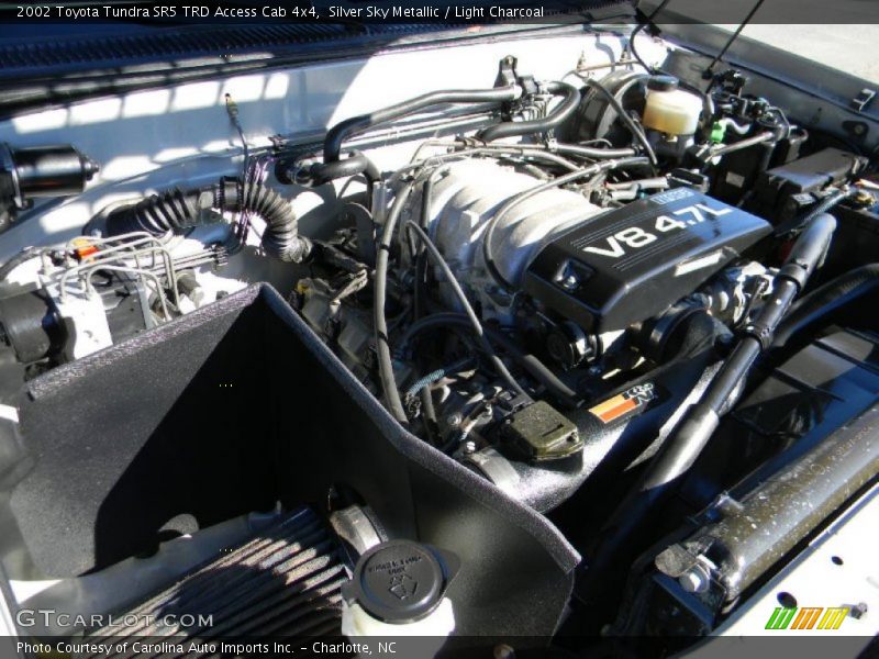 Silver Sky Metallic / Light Charcoal 2002 Toyota Tundra SR5 TRD Access Cab 4x4