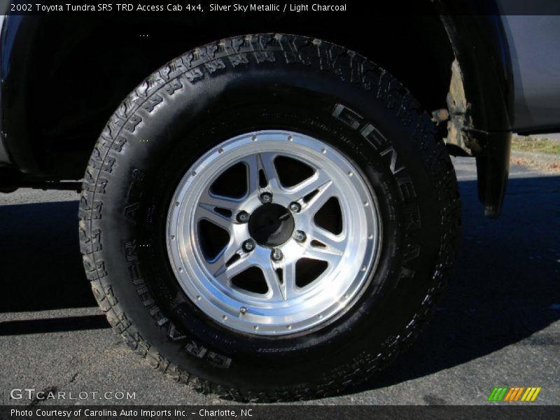 Silver Sky Metallic / Light Charcoal 2002 Toyota Tundra SR5 TRD Access Cab 4x4