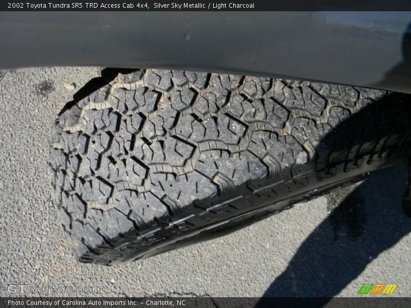 Silver Sky Metallic / Light Charcoal 2002 Toyota Tundra SR5 TRD Access Cab 4x4