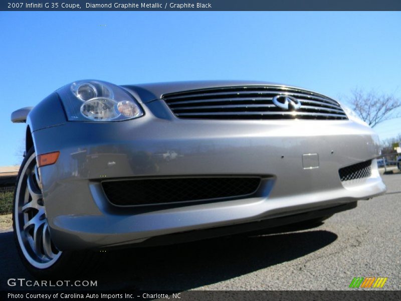 Diamond Graphite Metallic / Graphite Black 2007 Infiniti G 35 Coupe