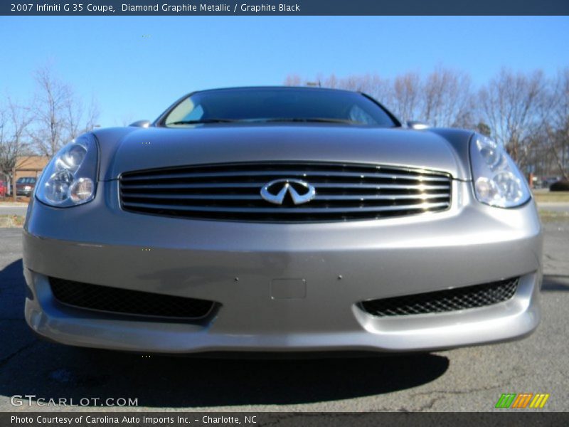 Diamond Graphite Metallic / Graphite Black 2007 Infiniti G 35 Coupe