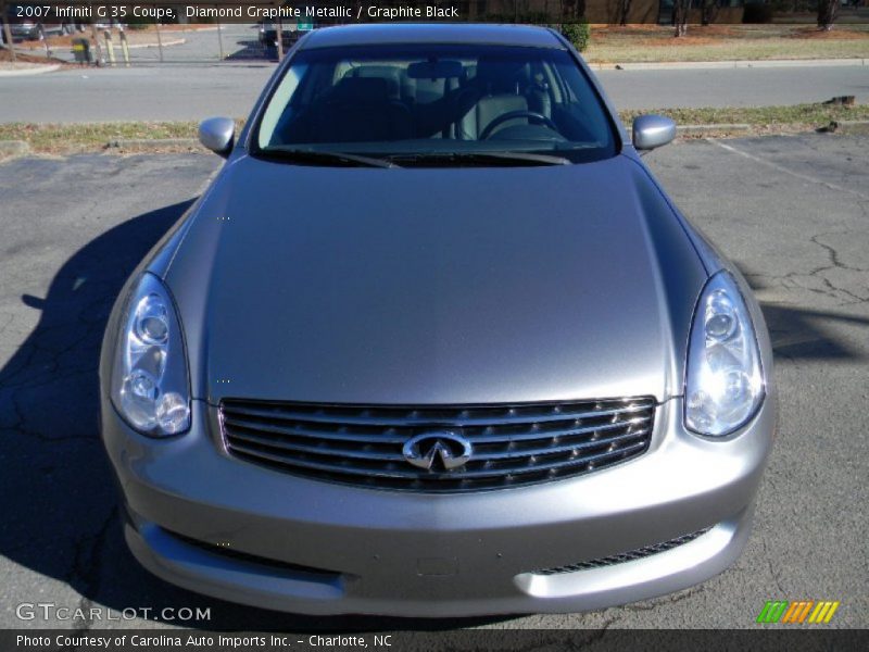 Diamond Graphite Metallic / Graphite Black 2007 Infiniti G 35 Coupe