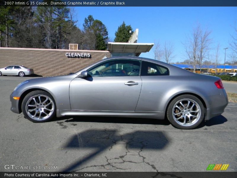 Diamond Graphite Metallic / Graphite Black 2007 Infiniti G 35 Coupe