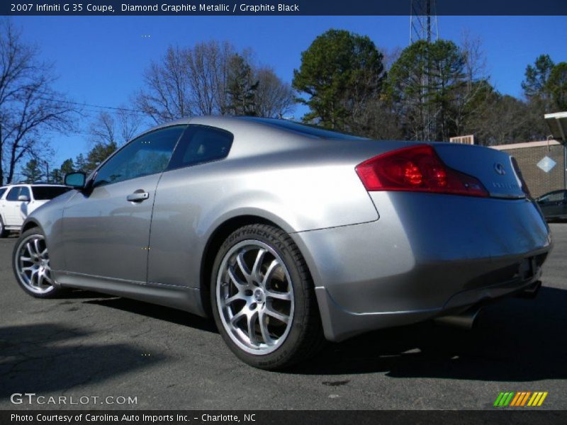 Diamond Graphite Metallic / Graphite Black 2007 Infiniti G 35 Coupe