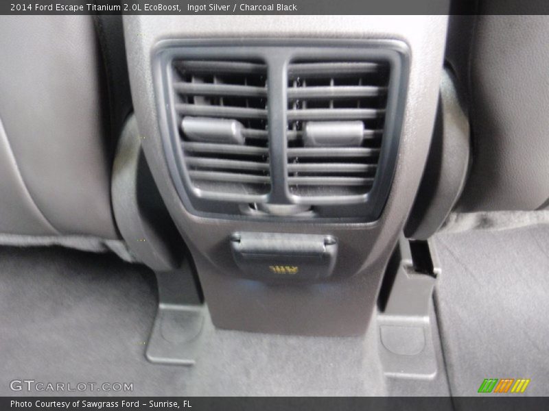 Ingot Silver / Charcoal Black 2014 Ford Escape Titanium 2.0L EcoBoost
