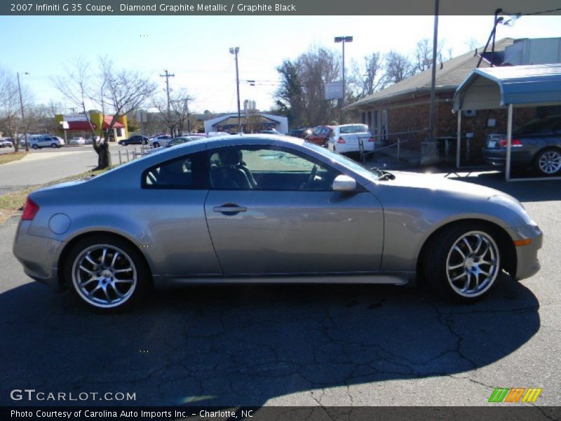 Diamond Graphite Metallic / Graphite Black 2007 Infiniti G 35 Coupe