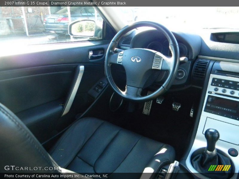 Diamond Graphite Metallic / Graphite Black 2007 Infiniti G 35 Coupe