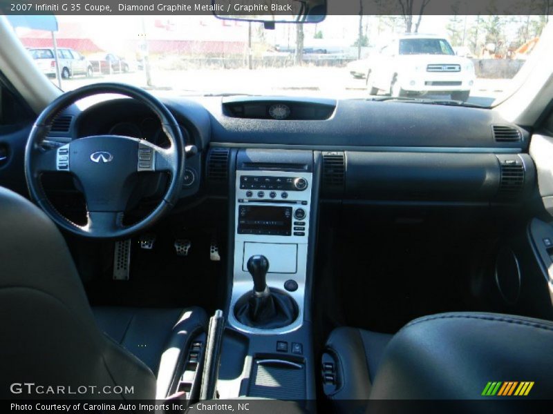 Diamond Graphite Metallic / Graphite Black 2007 Infiniti G 35 Coupe