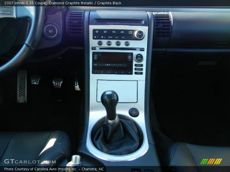 Diamond Graphite Metallic / Graphite Black 2007 Infiniti G 35 Coupe