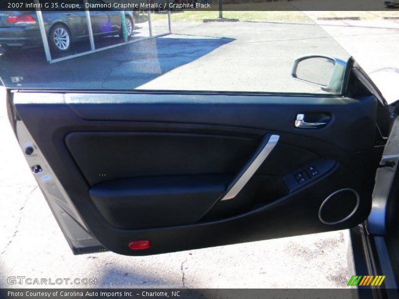 Diamond Graphite Metallic / Graphite Black 2007 Infiniti G 35 Coupe