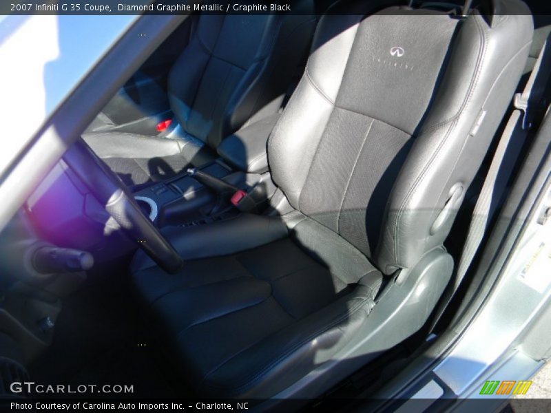 Diamond Graphite Metallic / Graphite Black 2007 Infiniti G 35 Coupe
