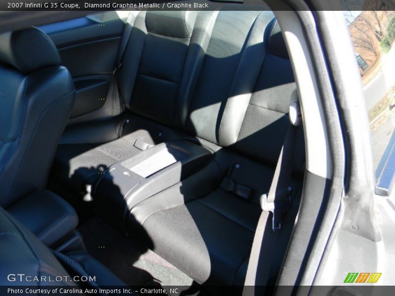 Diamond Graphite Metallic / Graphite Black 2007 Infiniti G 35 Coupe