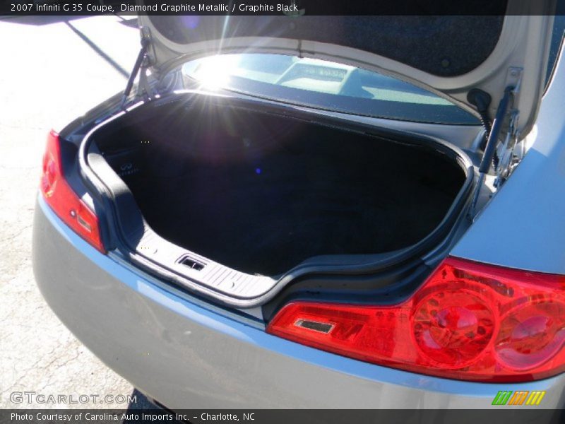 Diamond Graphite Metallic / Graphite Black 2007 Infiniti G 35 Coupe