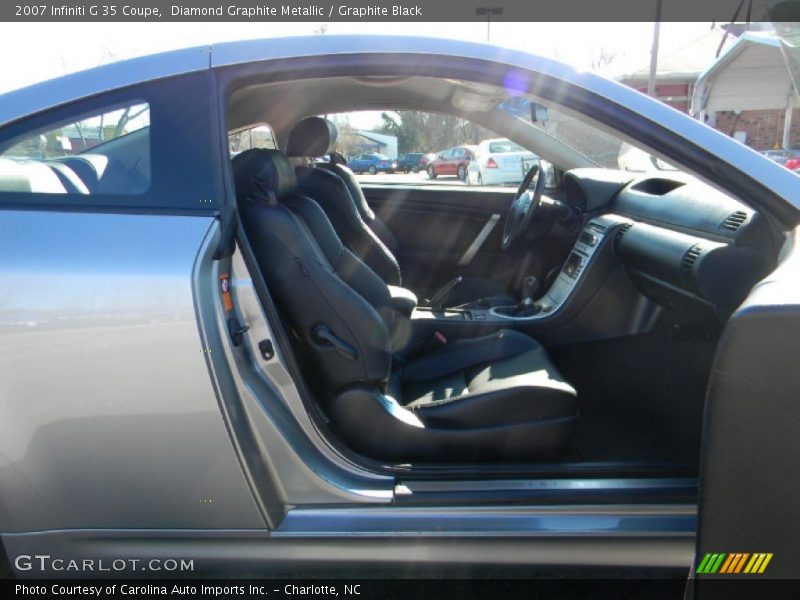 Diamond Graphite Metallic / Graphite Black 2007 Infiniti G 35 Coupe