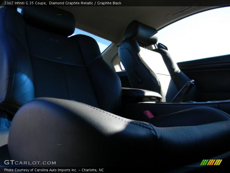 Diamond Graphite Metallic / Graphite Black 2007 Infiniti G 35 Coupe