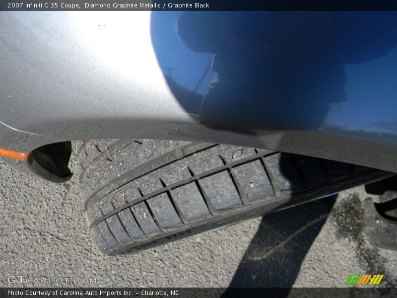 Diamond Graphite Metallic / Graphite Black 2007 Infiniti G 35 Coupe
