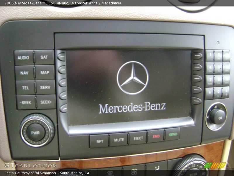 Alabaster White / Macadamia 2006 Mercedes-Benz ML 350 4Matic