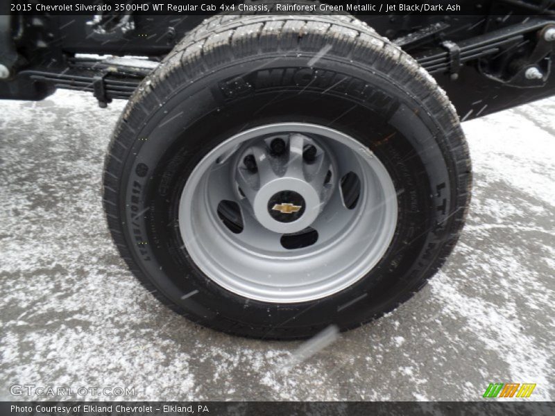  2015 Silverado 3500HD WT Regular Cab 4x4 Chassis Wheel