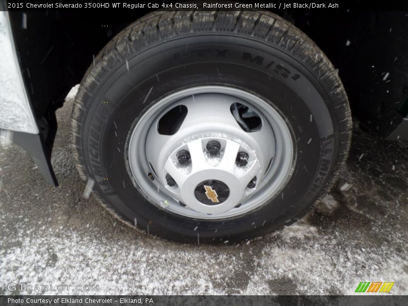  2015 Silverado 3500HD WT Regular Cab 4x4 Chassis Wheel