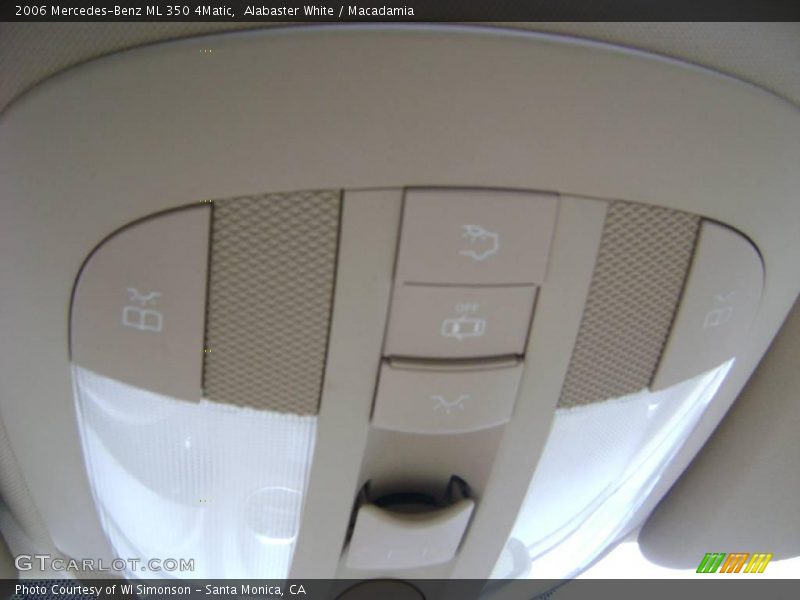 Alabaster White / Macadamia 2006 Mercedes-Benz ML 350 4Matic