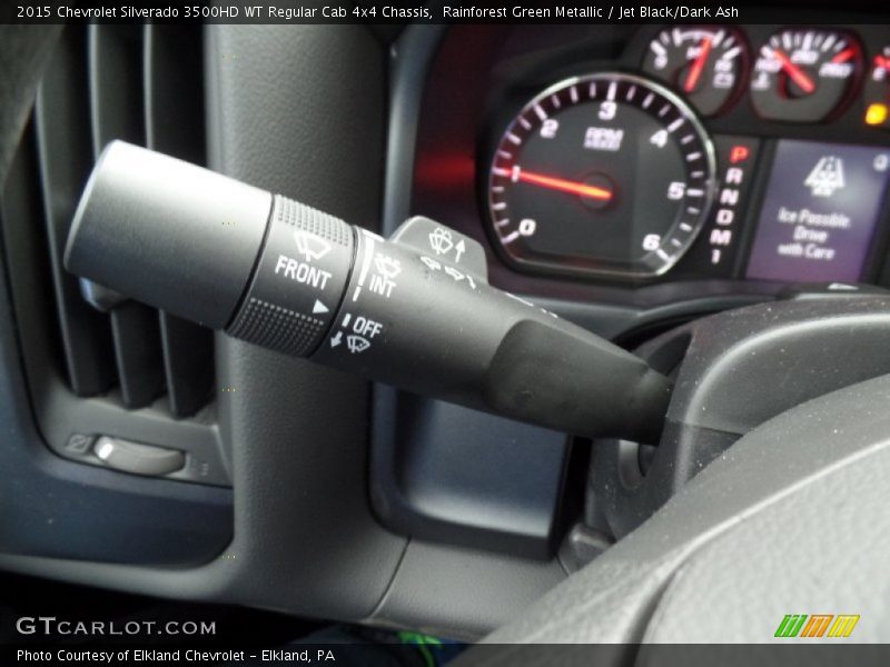 Controls of 2015 Silverado 3500HD WT Regular Cab 4x4 Chassis