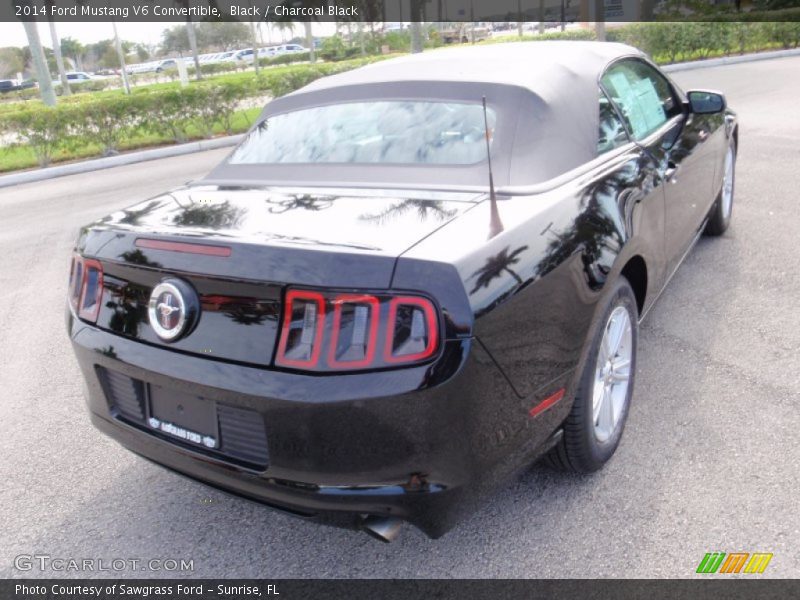 Black / Charcoal Black 2014 Ford Mustang V6 Convertible