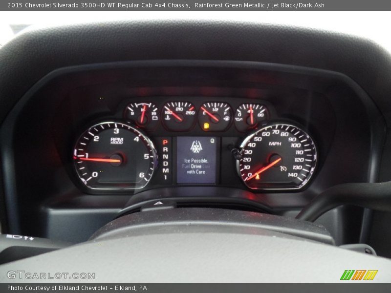  2015 Silverado 3500HD WT Regular Cab 4x4 Chassis WT Regular Cab 4x4 Chassis Gauges