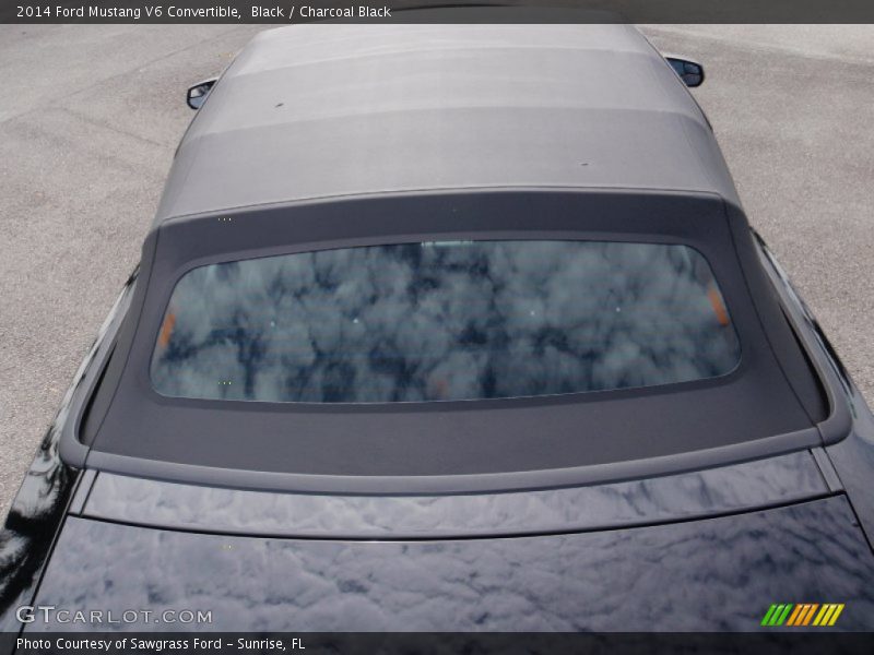 Black / Charcoal Black 2014 Ford Mustang V6 Convertible