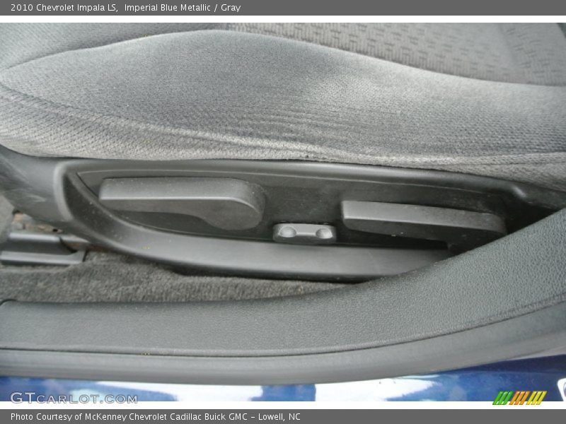 Imperial Blue Metallic / Gray 2010 Chevrolet Impala LS