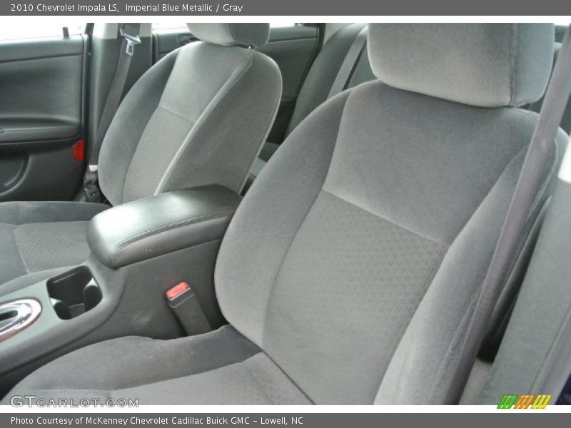 Imperial Blue Metallic / Gray 2010 Chevrolet Impala LS