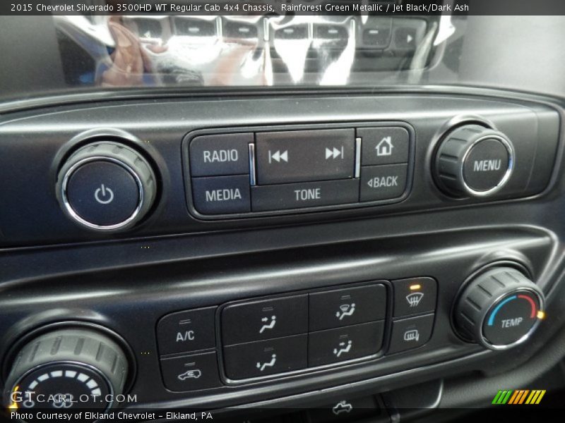 Controls of 2015 Silverado 3500HD WT Regular Cab 4x4 Chassis