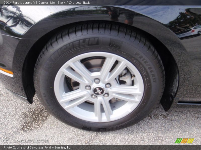 Black / Charcoal Black 2014 Ford Mustang V6 Convertible