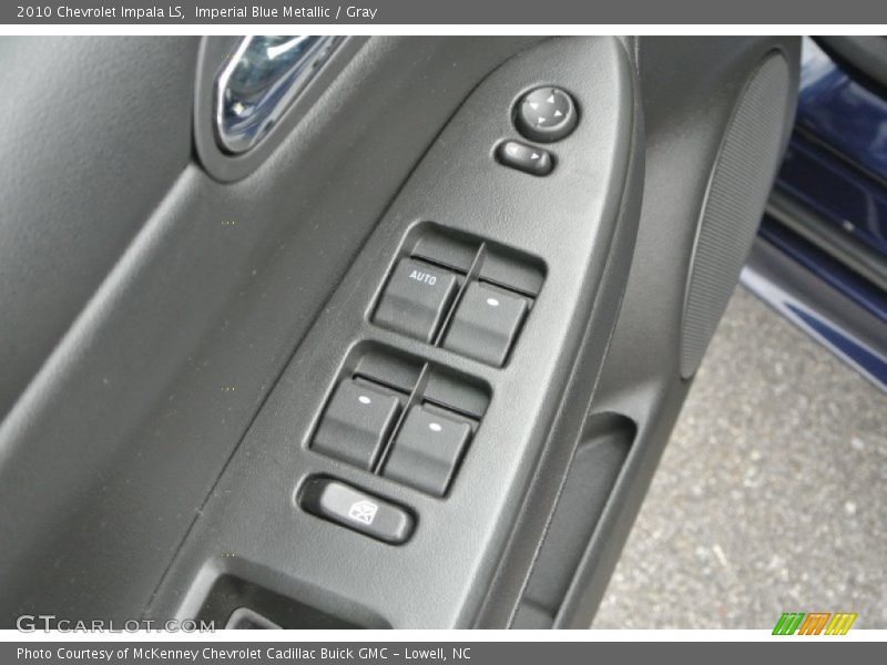 Imperial Blue Metallic / Gray 2010 Chevrolet Impala LS