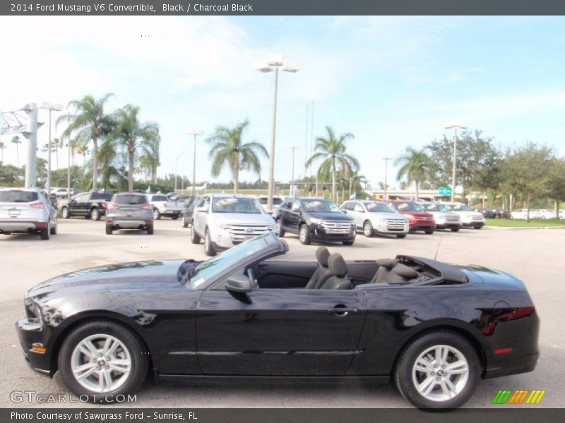 Black / Charcoal Black 2014 Ford Mustang V6 Convertible