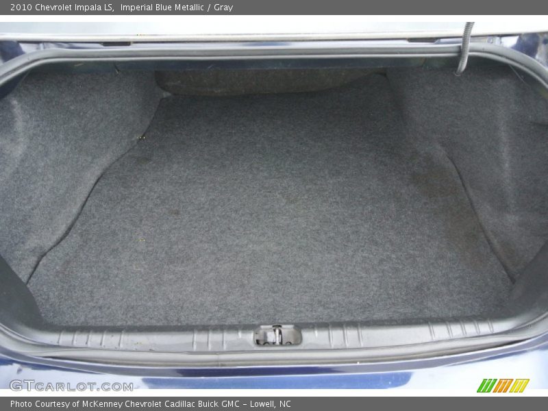 Imperial Blue Metallic / Gray 2010 Chevrolet Impala LS