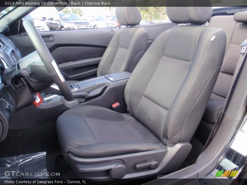 Black / Charcoal Black 2014 Ford Mustang V6 Convertible
