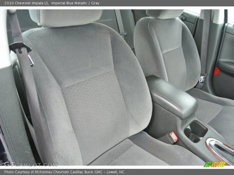 Imperial Blue Metallic / Gray 2010 Chevrolet Impala LS